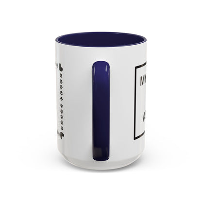 Funny Dog and I Talk Sh*t about you Coffee Mug