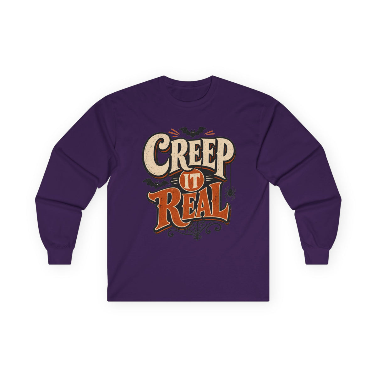 Creep It Real Halloween Long Sleeve T-Shirt