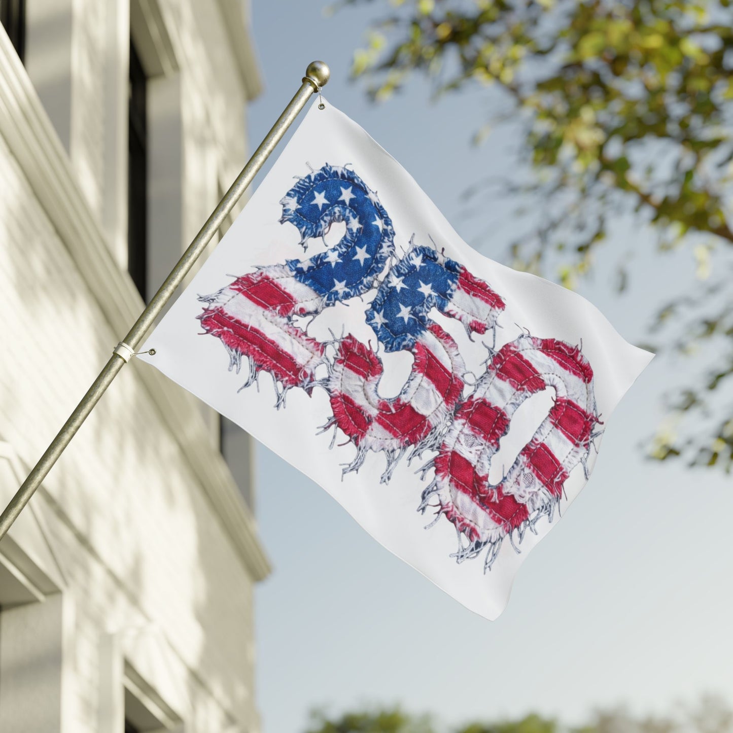 250th 4th of JULY American Flag Double Sided Flag