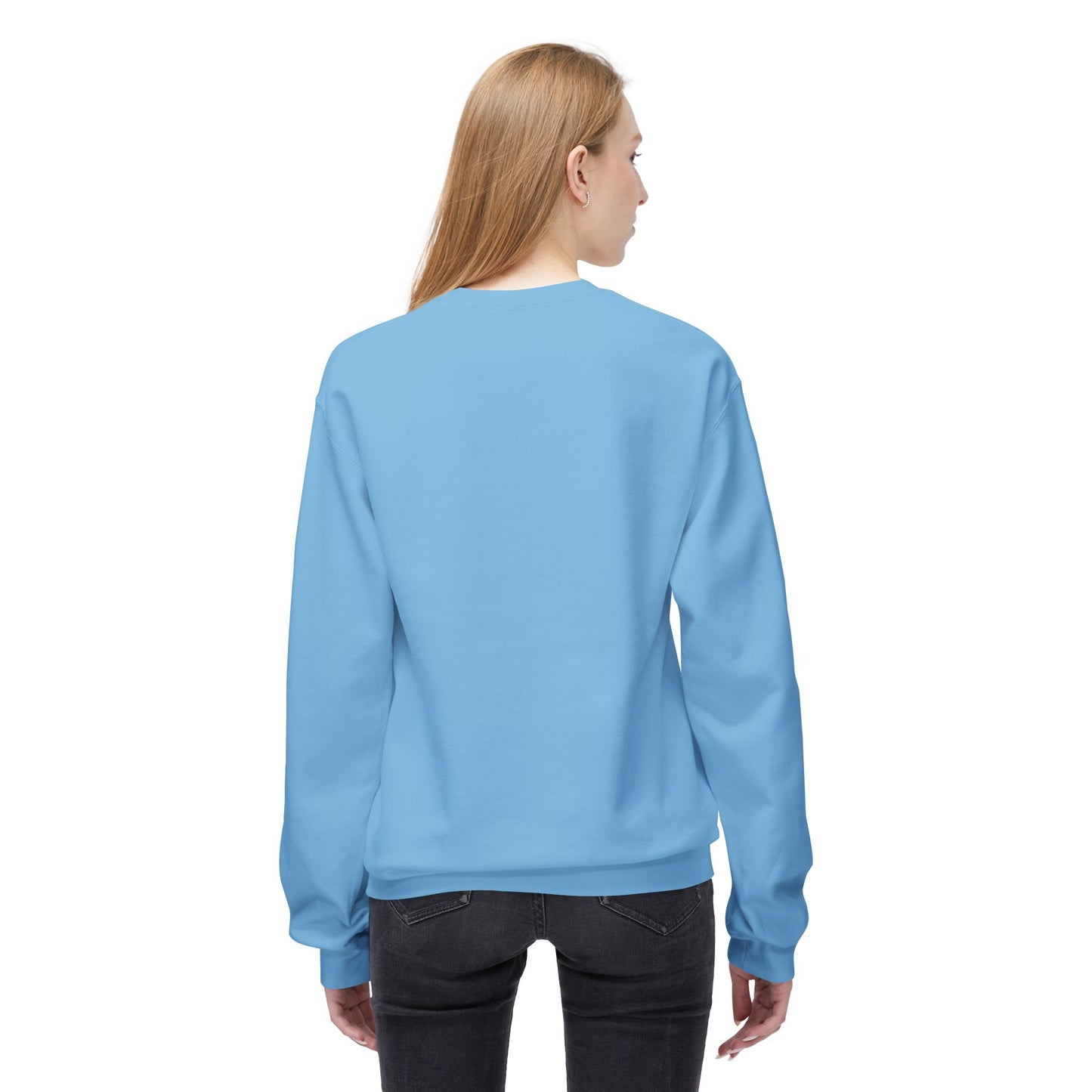 Softstyle Sweatshirt Don't Look Back - Comfortable and Stylish Fleece Crewneck for Adults