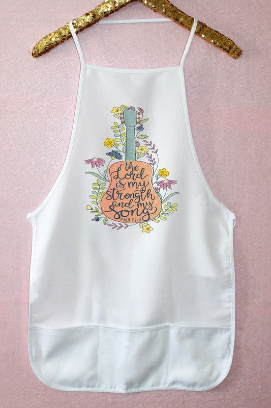 The Lord is my Song Kitchen Apron