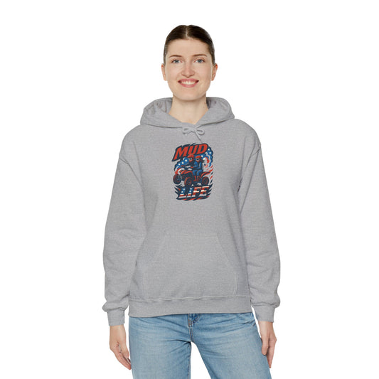 Mud Life Hoodie - Unisex Heavy Blend Sweatshirt