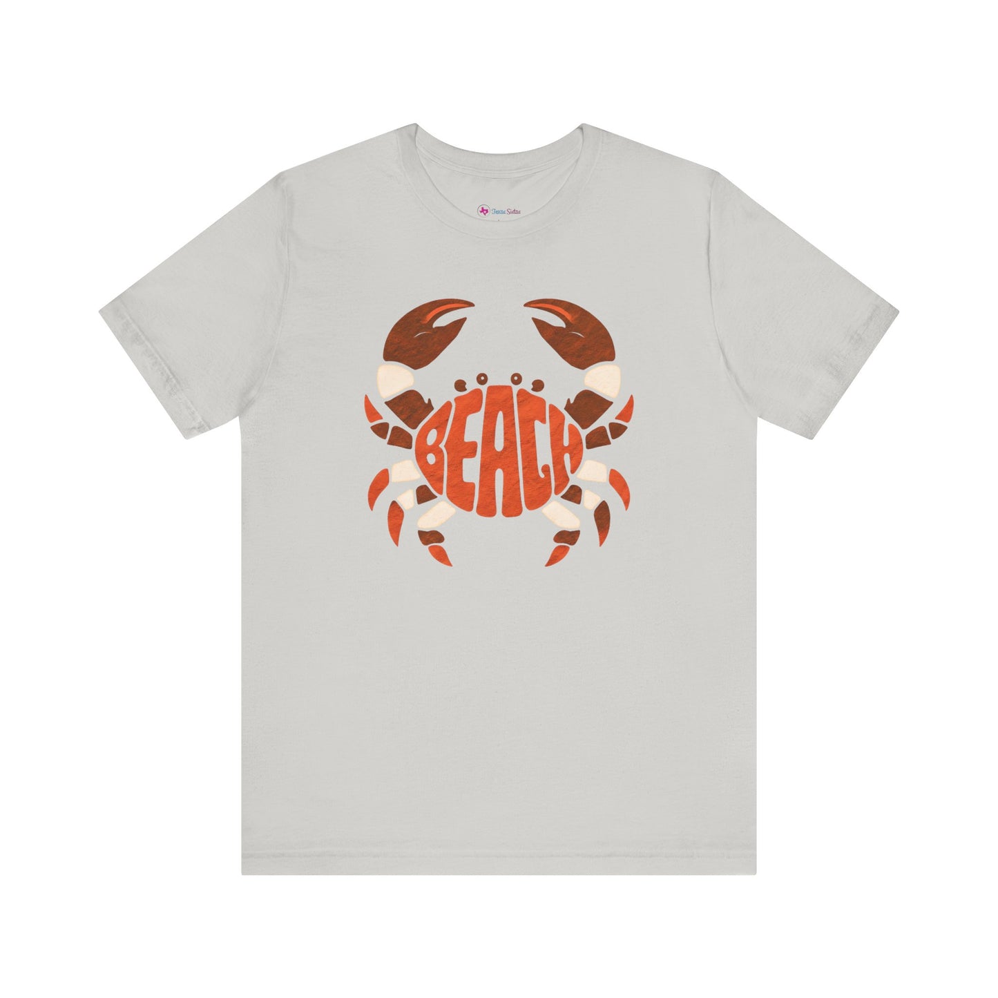 Beach Crab Graphic T-Shirt - Lots of Colors