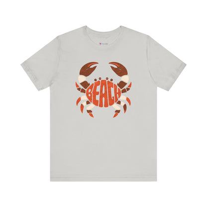 Beach Crab Graphic T-Shirt - Lots of Colors