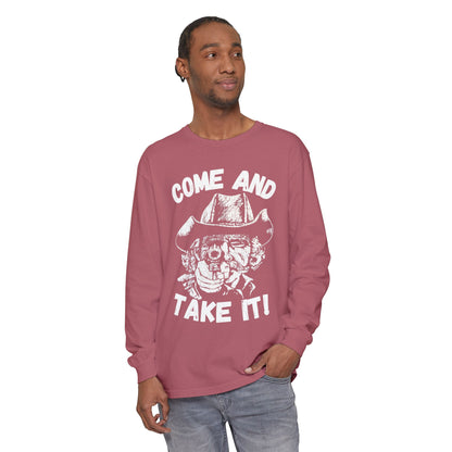 Cowboy Come and Take It Long Sleeve T-Shirt Unisex