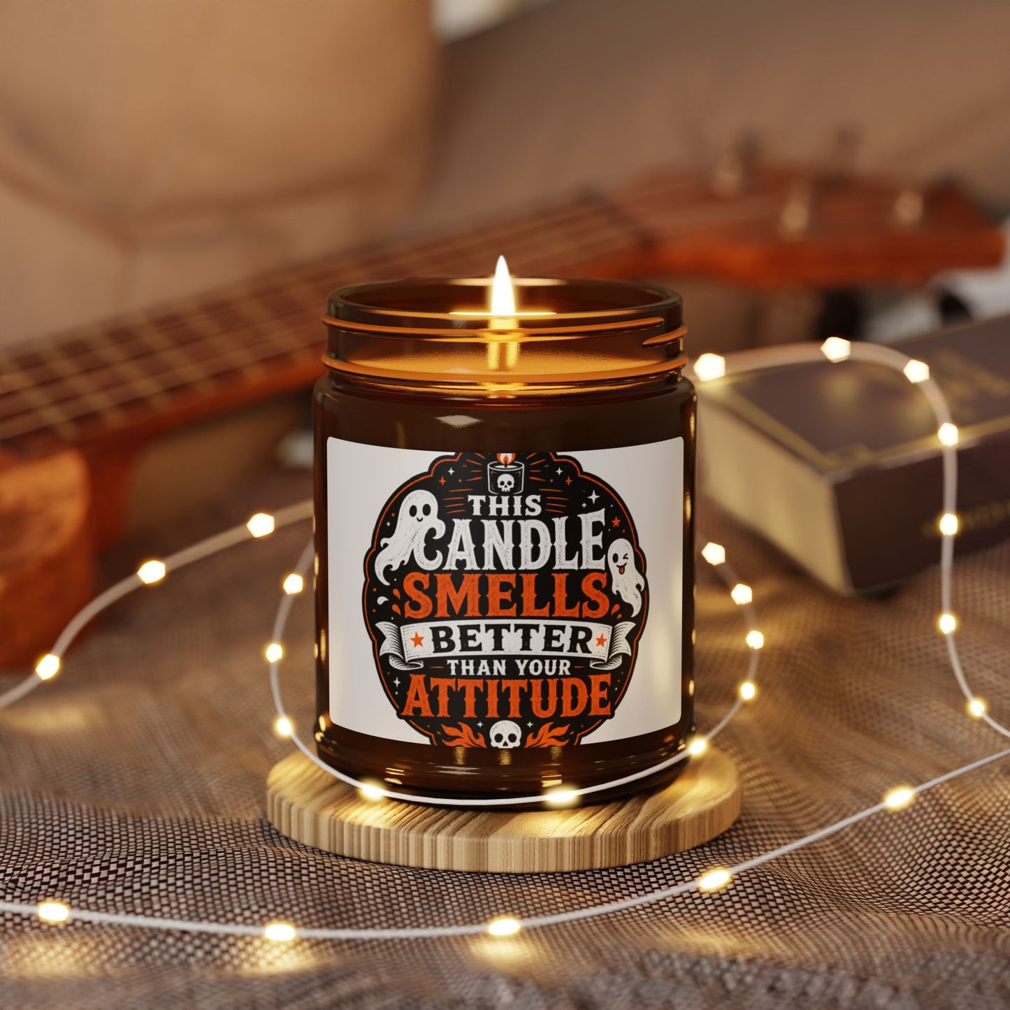 Halloween Scented Soy Candle — This Candle Smells Like Attitude