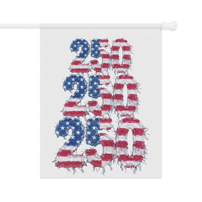 Garden Flag - 250TH 4th of July USA Flag