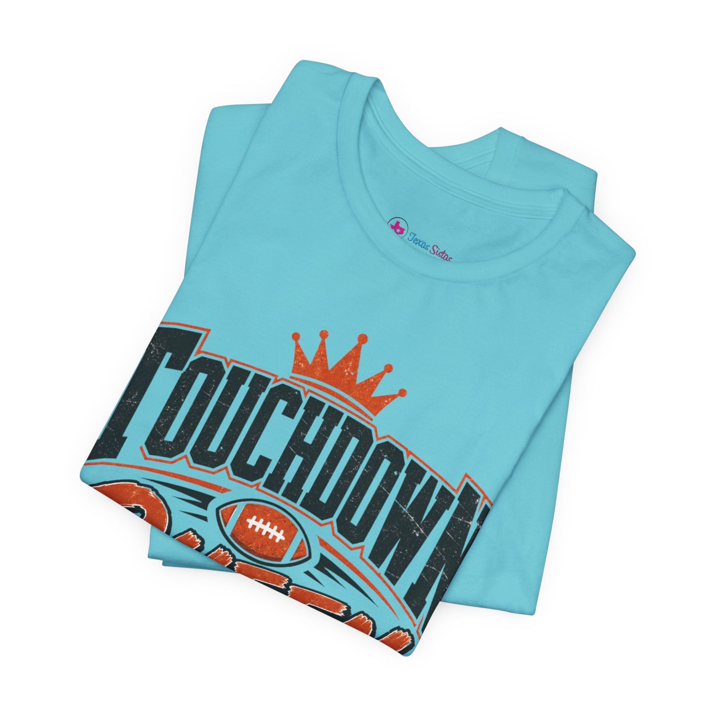 Touchdown Queen T-SHIRT Football Season Tailgate Time