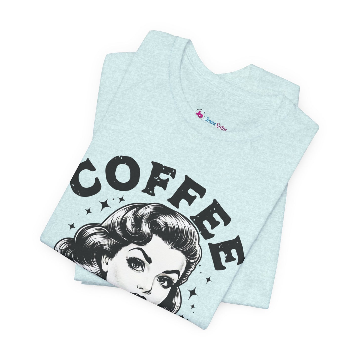 COFFEE Because Murder Is Wrong Graphic Funny T-Shirt