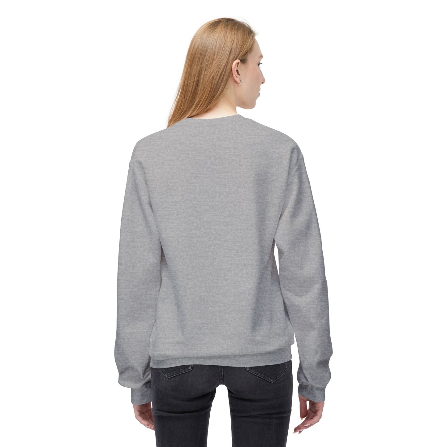 Softstyle Sweatshirt Don't Look Back - Comfortable and Stylish Fleece Crewneck for Adults