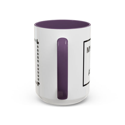 Funny Dog and I Talk Sh*t about you Coffee Mug