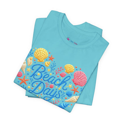 Beach Days heart seashells T-Shirt