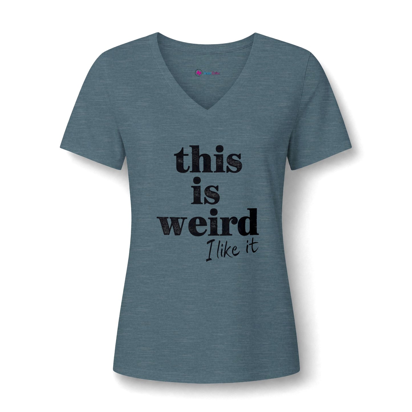 this is weird I like it V-Neck T-Shirt