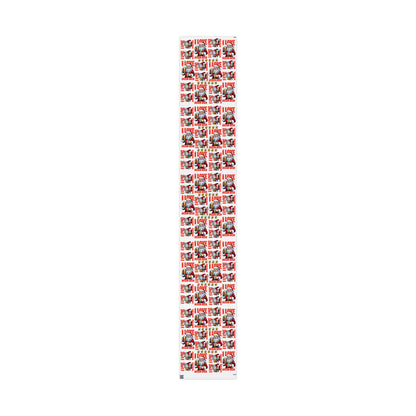 Funny Christmas Wrapping Paper I love DECEM-BEER