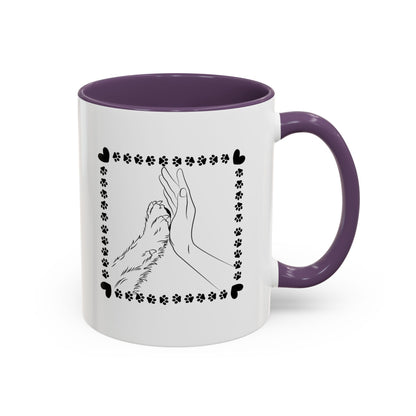 Funny Dog and I Talk Sh*t about you Coffee Mug