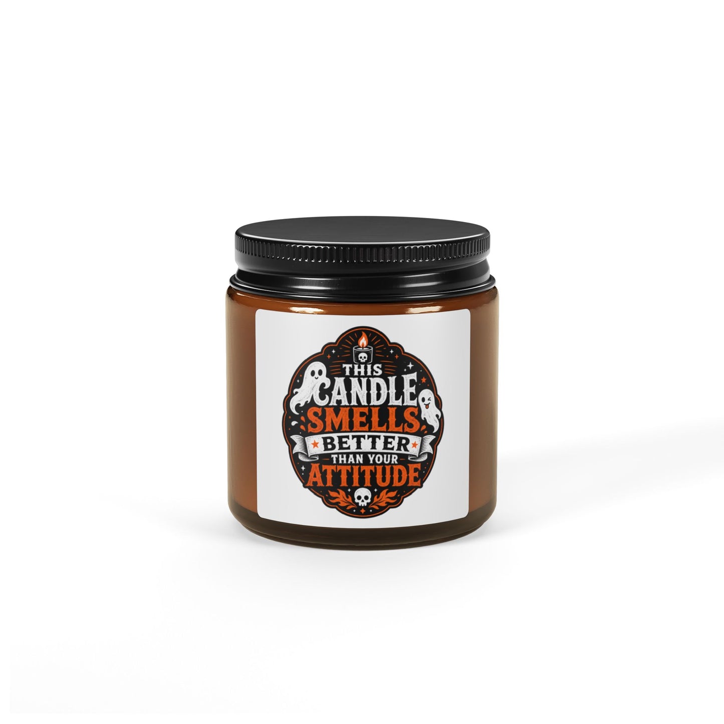 Halloween Scented Soy Candle — This Candle Smells Like Attitude