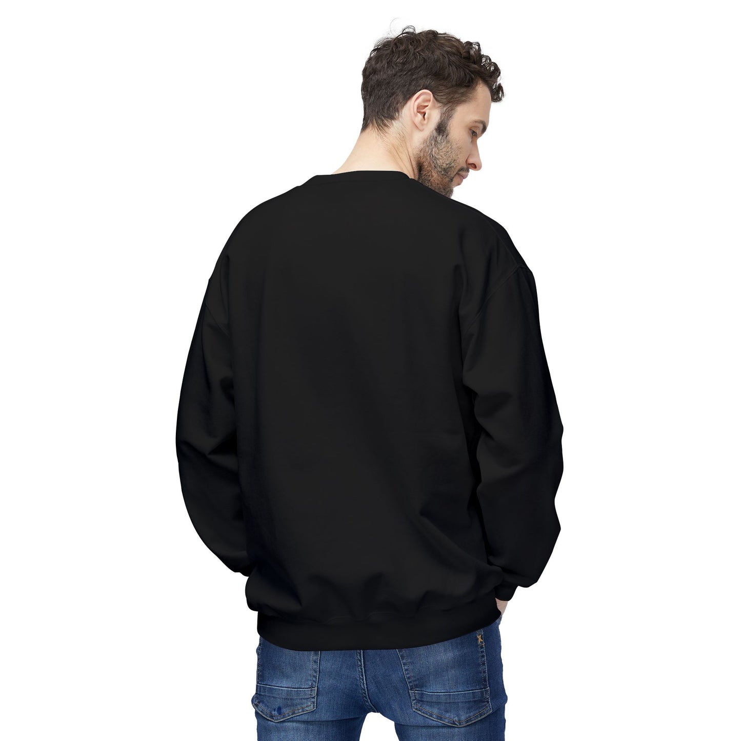 Softstyle Sweatshirt Don't Look Back - Comfortable and Stylish Fleece Crewneck for Adults