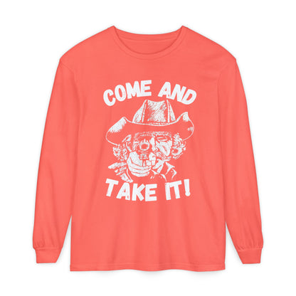 Cowboy Come and Take It Long Sleeve T-Shirt Unisex
