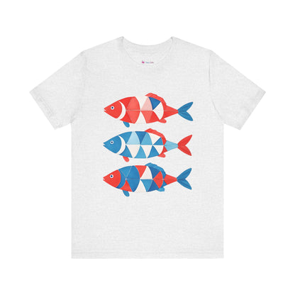 Patriotic Fish T-Shirt Unisex
