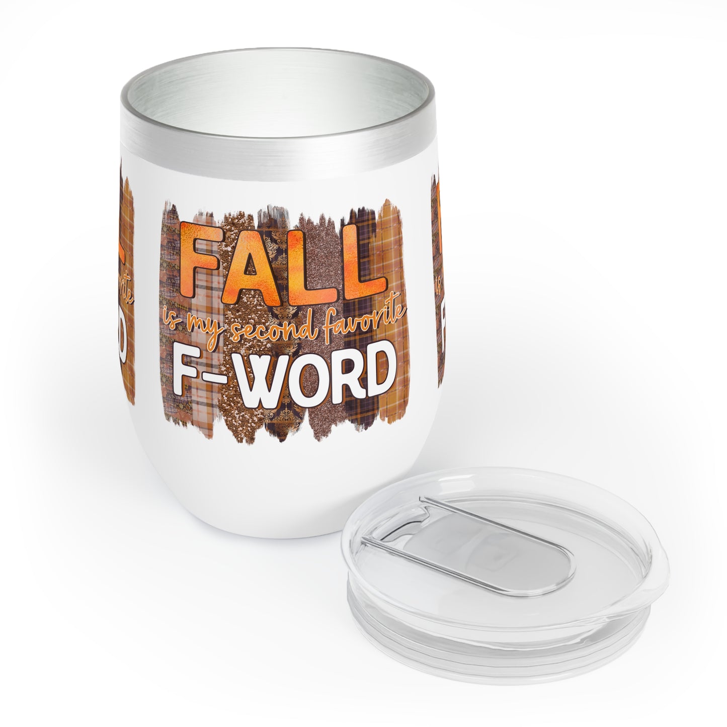 Wine Tumbler - Fall is my second Favourite F-Word Cocktail Wine Coffee