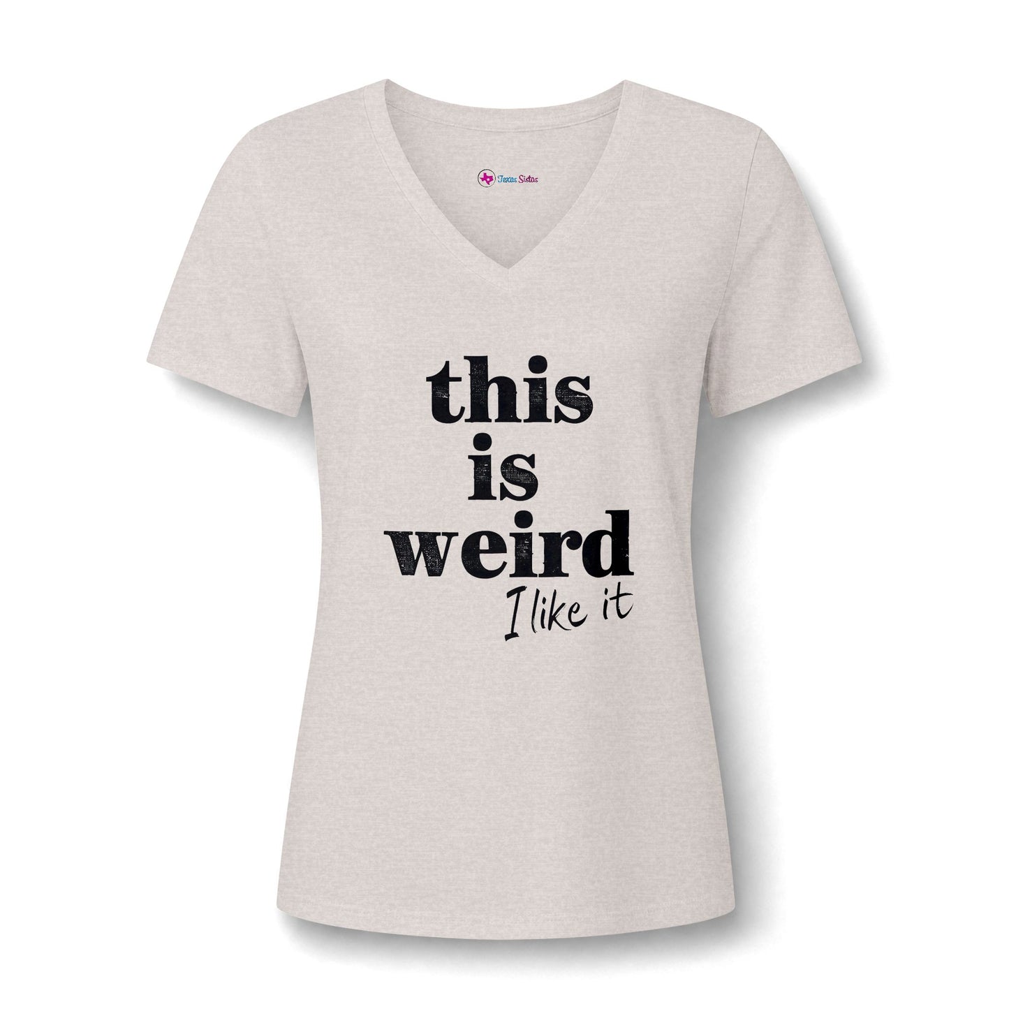 this is weird I like it V-Neck T-Shirt