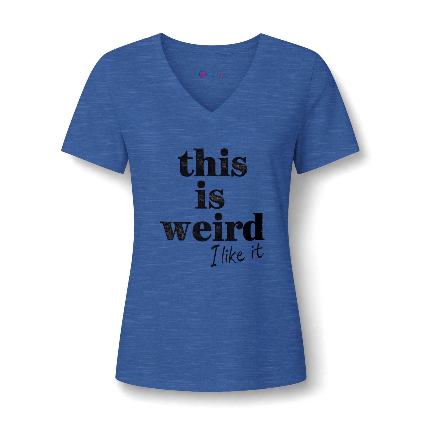 this is weird I like it V-Neck T-Shirt