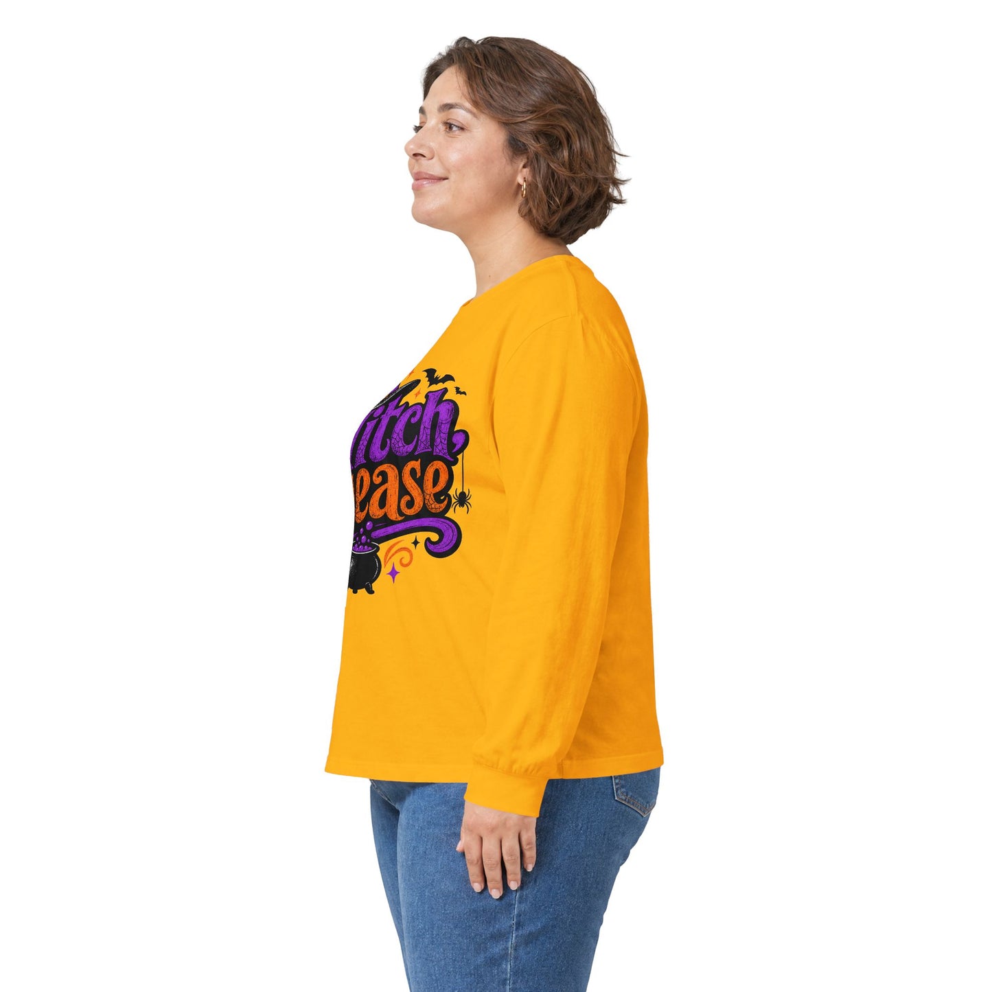 Witch Please Long Sleeve T-Shirt — Funny Halloween Witch Shirt