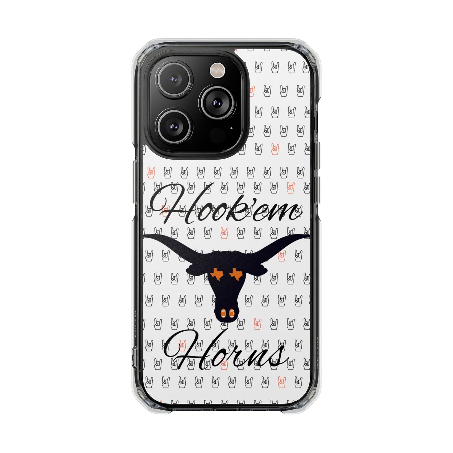 Magnet - Texas Longhorns Football Mini Hook'em Horns Design