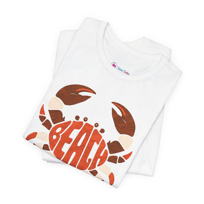 Beach Crab Graphic T-Shirt - Lots of Colors