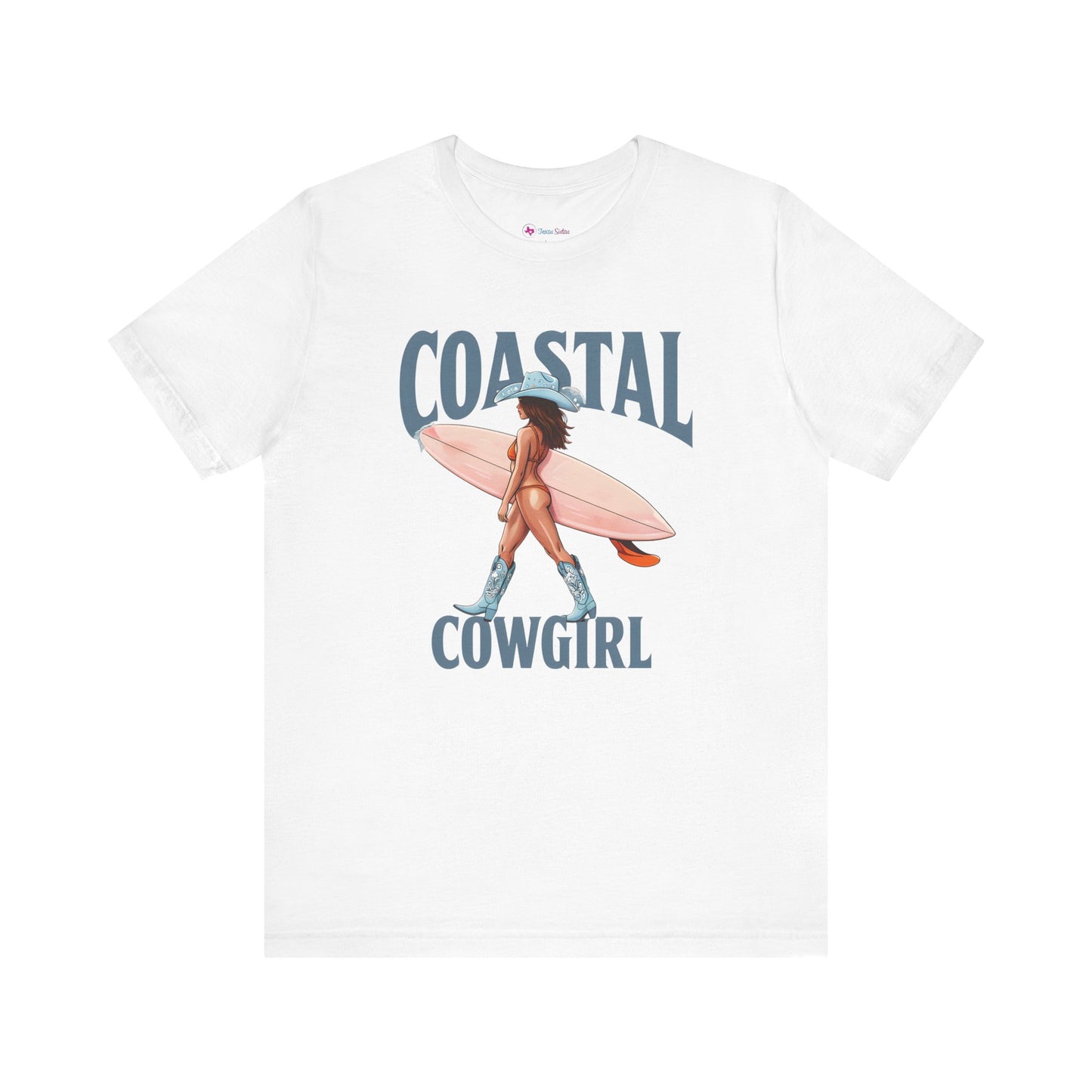 Coastal Cowgirl Tee — Surfing Cowgirl Graphic T-Shirt