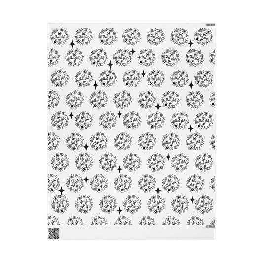 Let That Stuff Go Wrapping Paper — Christmas Birthday Holiday I'm Sorry Gift Wrap