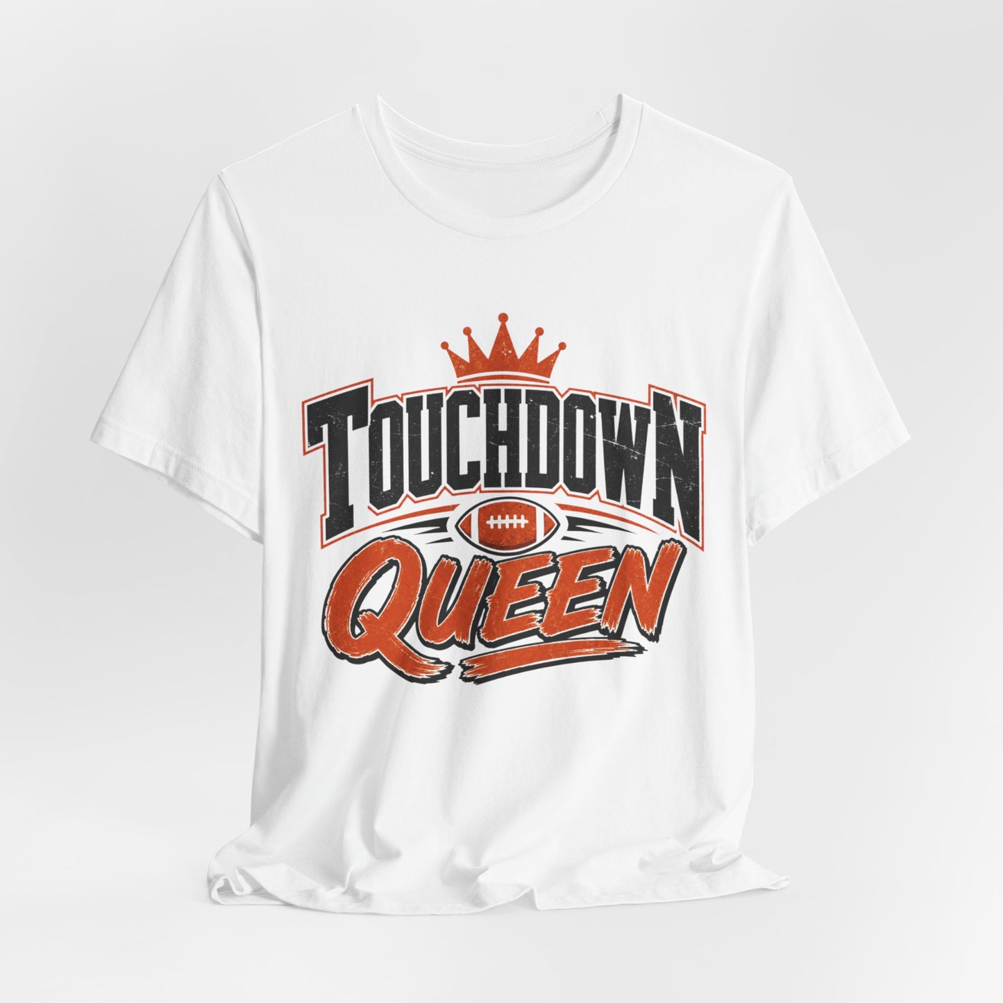 Touchdown Queen T-SHIRT Football Season Tailgate Time