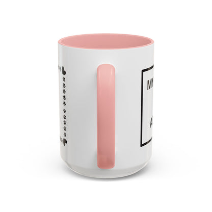 Funny Dog and I Talk Sh*t about you Coffee Mug