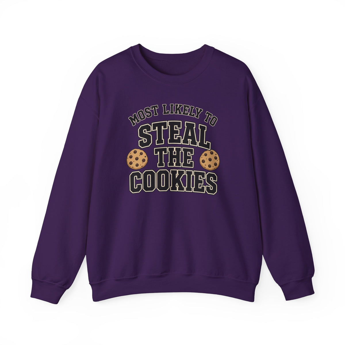 Most Likely To Steal The Cookies Sweatshirt - Christmas Crewneck