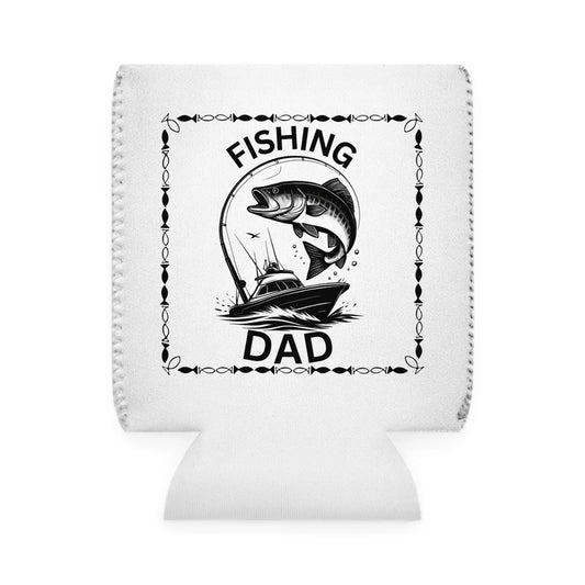 Fishing DAD Beer Can Cooler Sleeve