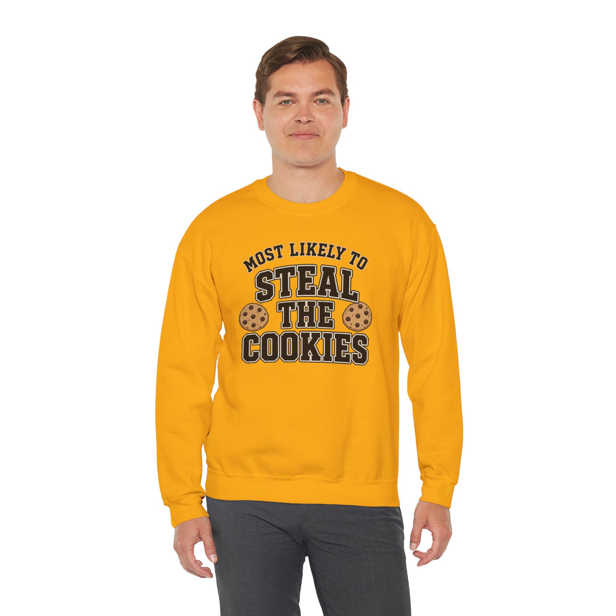 Most Likely To Steal The Cookies Sweatshirt - Christmas Crewneck