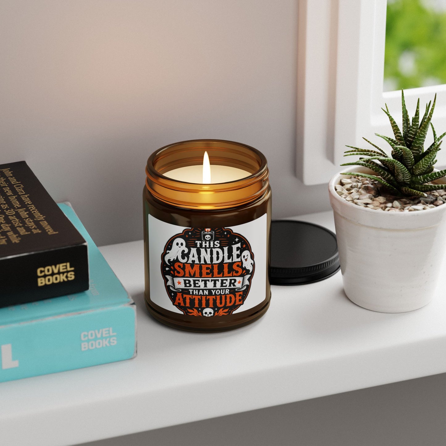 Halloween Scented Soy Candle — This Candle Smells Like Attitude