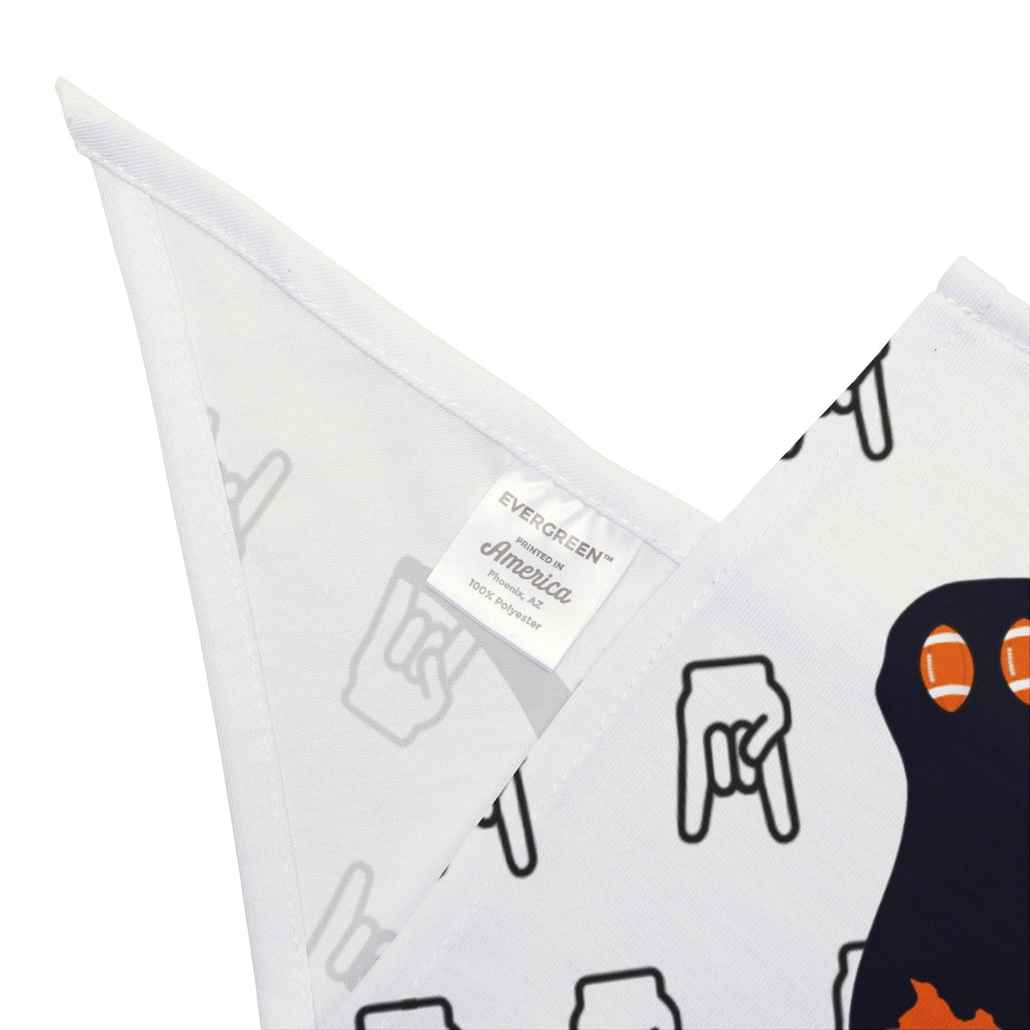 Rockin' Pet Bandana for Longhorn Lovers, Dog Accessories, Festival Gear, Pet Outfit, Cute Dog Wear, Unique Pet Gift