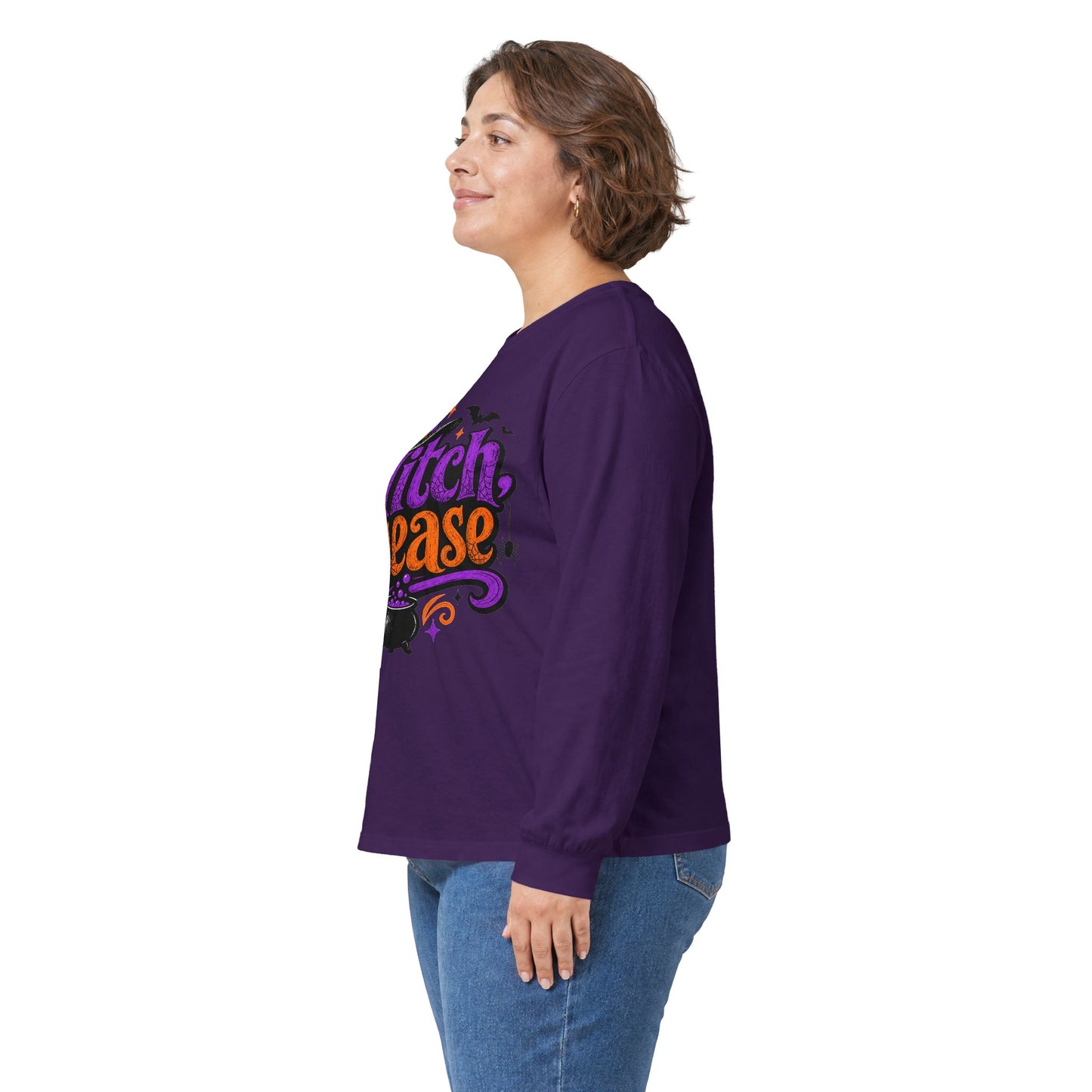 Witch Please Long Sleeve T-Shirt — Funny Halloween Witch Shirt