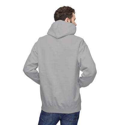 Inspirational Unisex Fleece Hoodie - Don't Look Back, Motivational Gift for Teenagers, Cozy Casual Wear, Perfect for Birthdays & Holidays