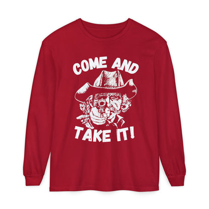 Cowboy Come and Take It Long Sleeve T-Shirt Unisex