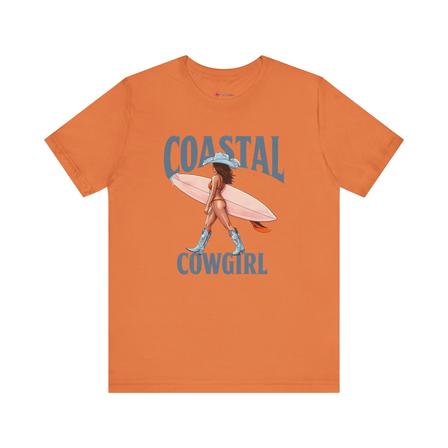 Coastal Cowgirl Tee — Surfing Cowgirl Graphic T-Shirt