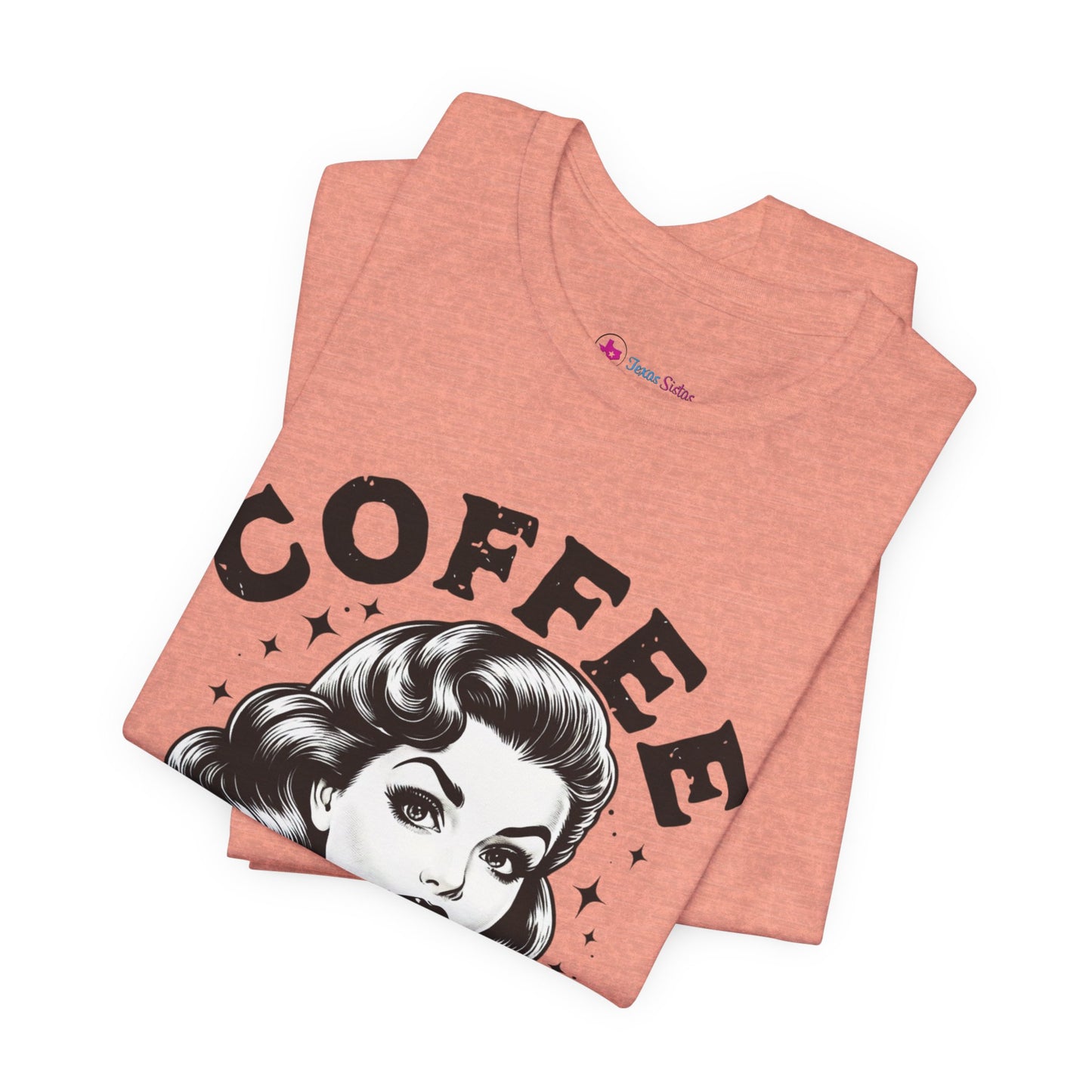 COFFEE Because Murder Is Wrong Graphic Funny T-Shirt