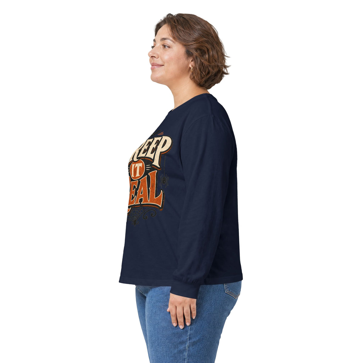 Creep It Real Halloween Long Sleeve T-Shirt