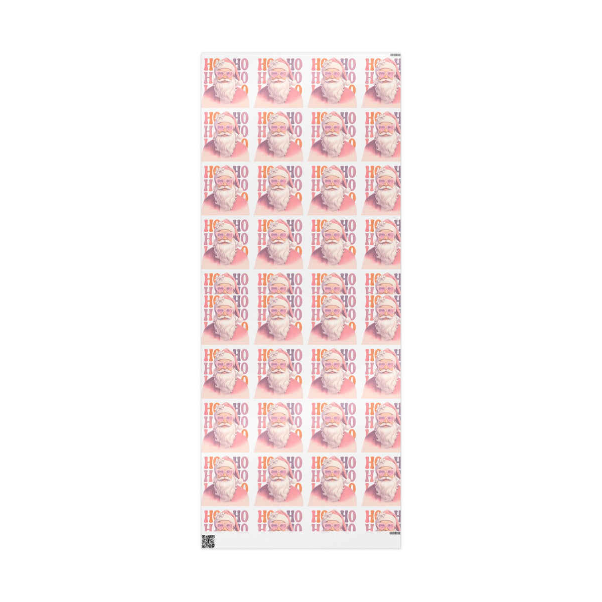Vintage Santa 'Ho Ho Ho' Christmas Wrapping Paper