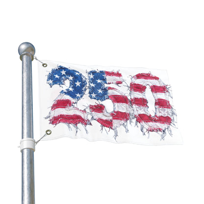 250th 4th of JULY American Flag Double Sided Flag