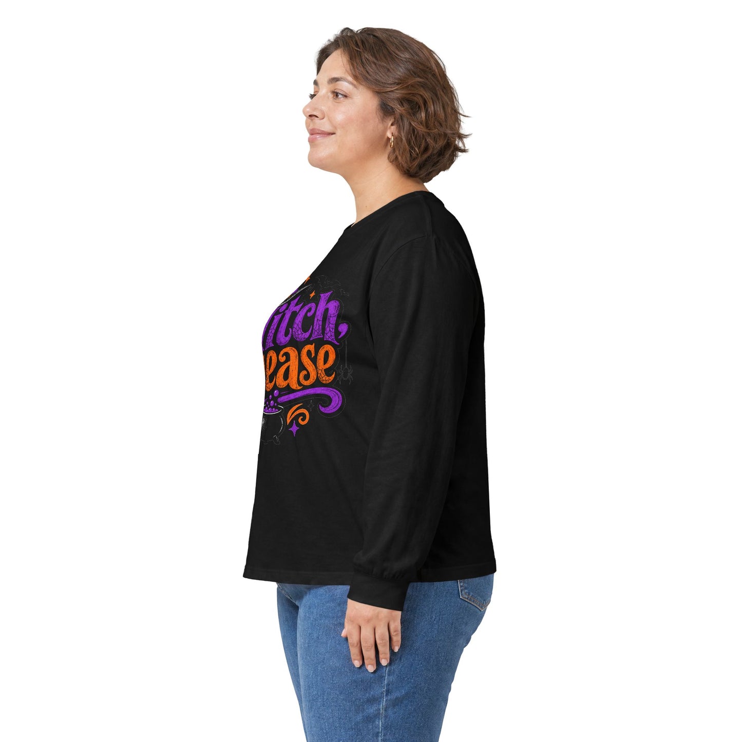 Witch Please Long Sleeve T-Shirt — Funny Halloween Witch Shirt