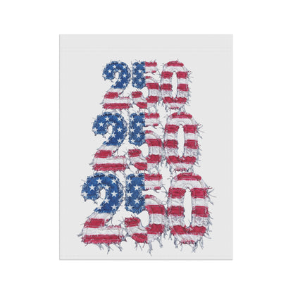 Garden Flag - 250TH 4th of July USA Flag