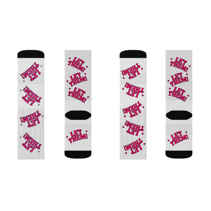 Crew Socks LET THEM Soft Socks