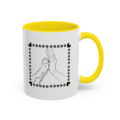 Funny Dog and I Talk Sh*t about you Coffee Mug